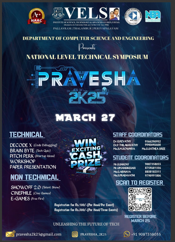 PRAVESHA 2K25
